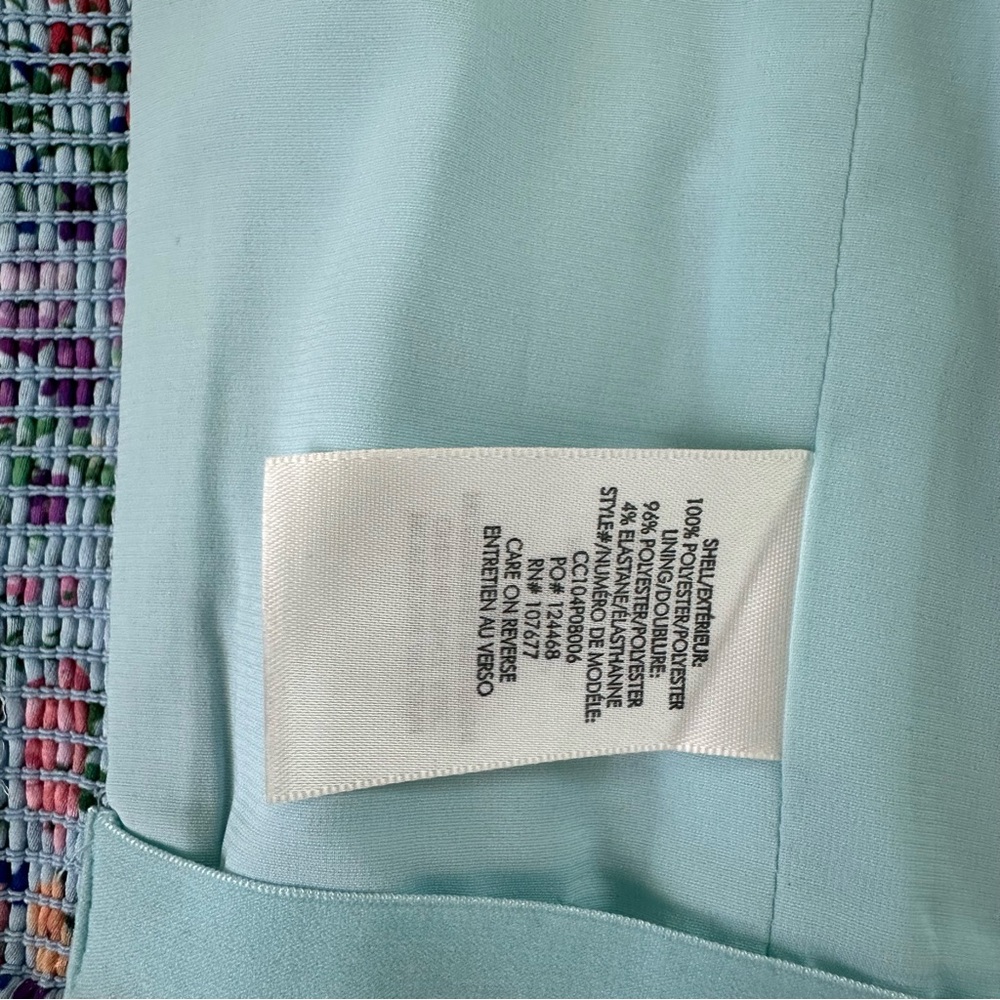 Alice + Olivia Ceresi Floral Smocked Bandeau Top, 6 - Picture 7 of 15